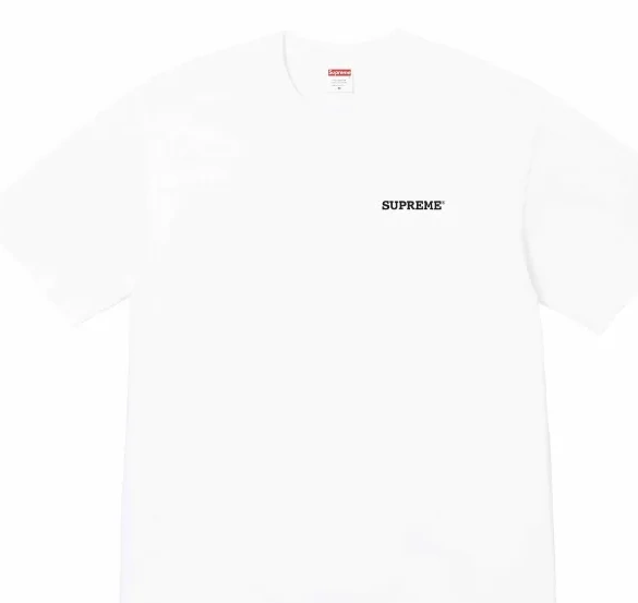 T-shirt Black Back Printed XL Logo M L Tee and White 24SS S Patchwork Letter Color 0925
